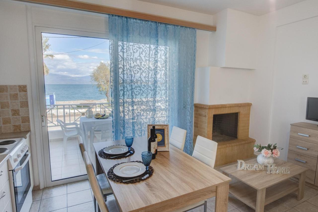 Sugar Blue - Apartments On The Beach Agios Vasilios  Eksteriør billede