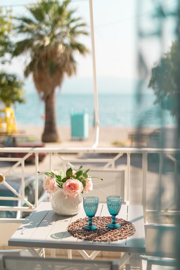 Sugar Blue - Apartments On The Beach Agios Vasilios  Eksteriør billede