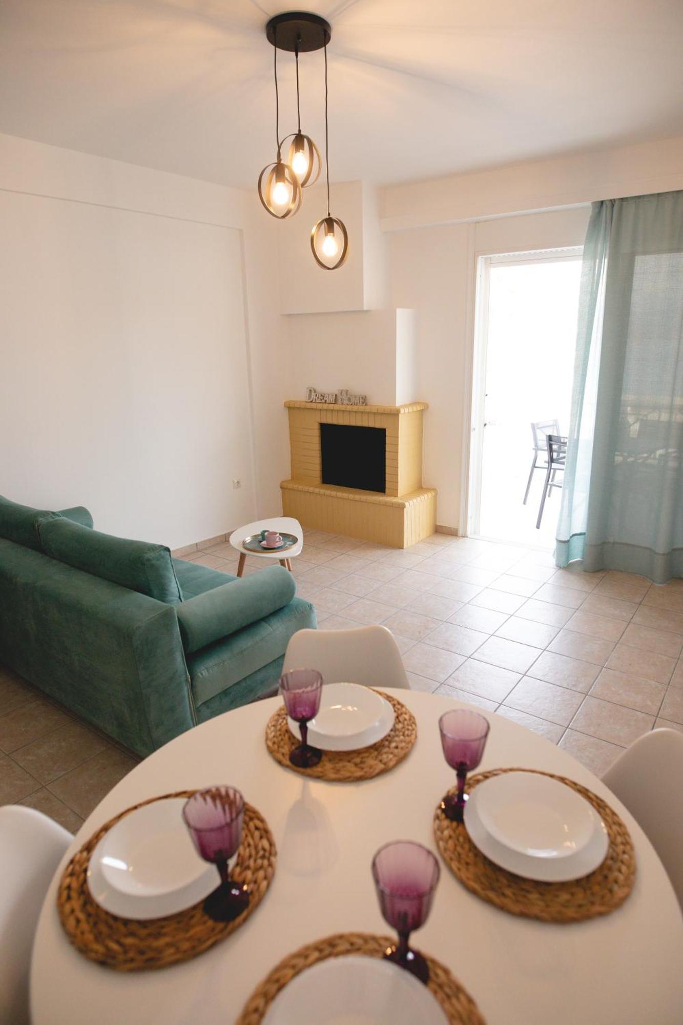 Sugar Blue - Apartments On The Beach Agios Vasilios  Eksteriør billede